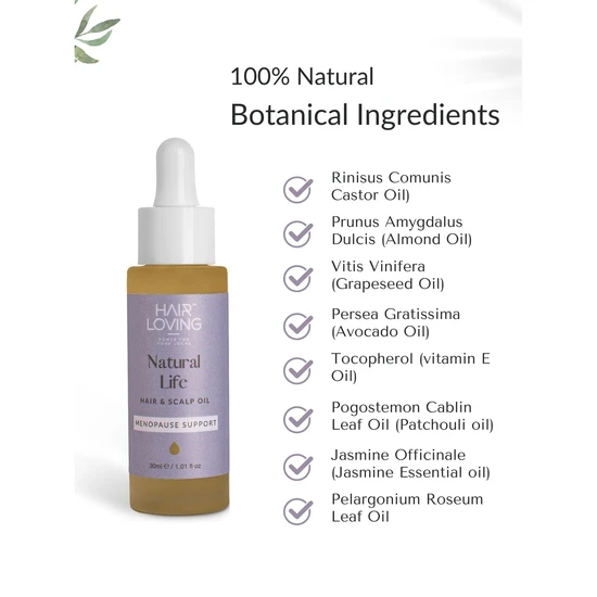 Hair Loving Natural Life Hair & Scalp Oil 30ml