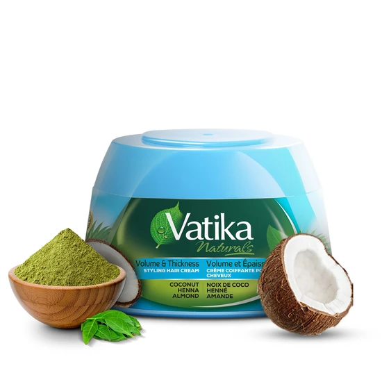 Dabur Vatika Naturals Coconut Henna & Almond Styling Hair Cream 210ml