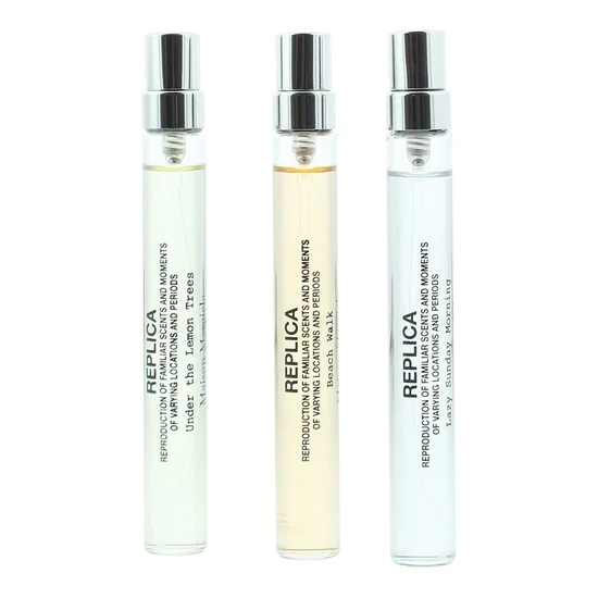 Maison Margiela Replica Discovery Gift Set 10ml Beach Walk Eau De Toilette + 10ml Lazy Sunday Morning Eau De Toilette + 10ml Under The Lemon Tree Eau De Toilette