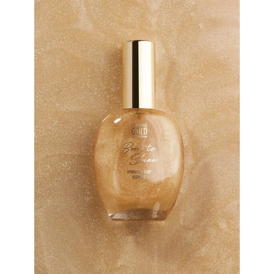 SOSU by SJ Dripping Gold Born To Shine Hydrating Body Glow Oil Golden