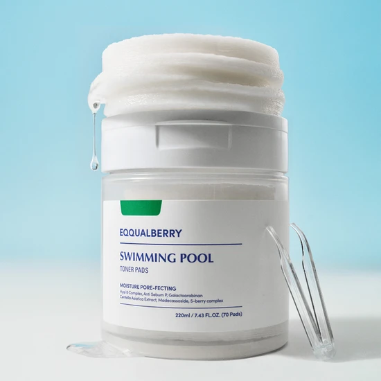 Eqqualberry Swimming Pool Toner Pads 70 Pads