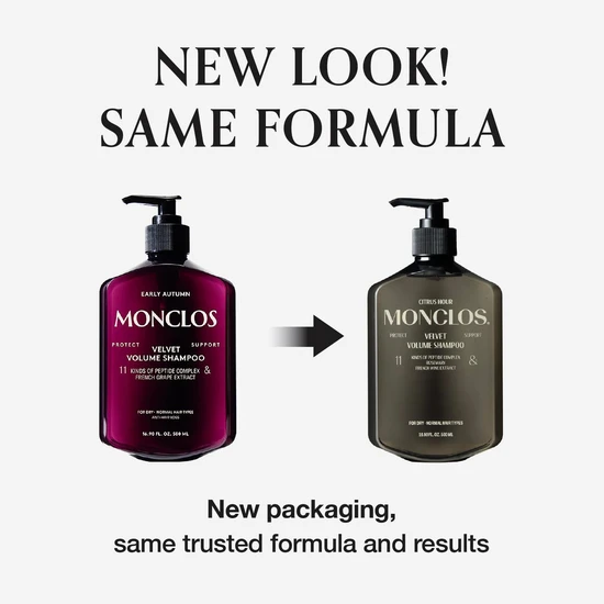 MONCLOS Velvet Volume Shampoo 500ml