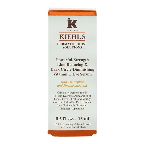Kiehl's Powerful-Strength Line-Reducing & Dark Circle-Diminishing Vitamin C Eye Serum 15ml