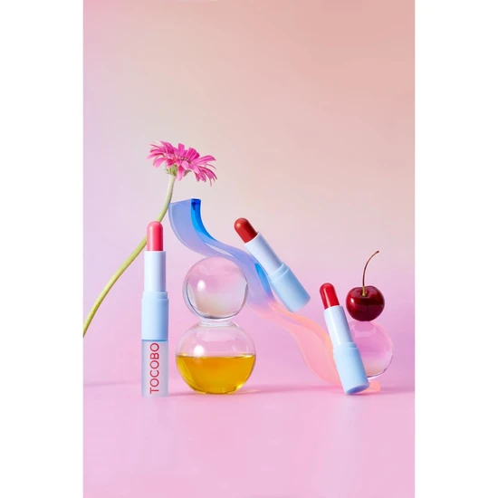 TOCOBO Glass Tinted Lip Balm Flush Cherry 011