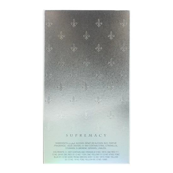 Afnan Supremacy Silver Pour Homme Eau De Parfum 100ml