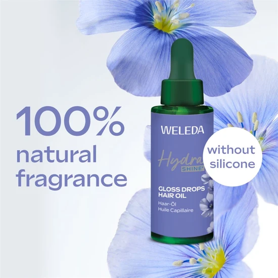 Weleda Hydra Shine Hair Oil Gloss Drops 30ml