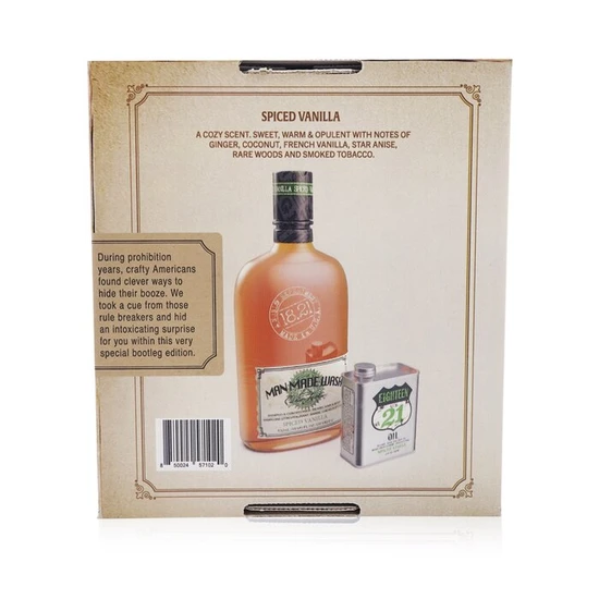 18.21 Man Made Book Of Good Grooming Gift Set Volume 4: Spiced Vanilla 2pcs