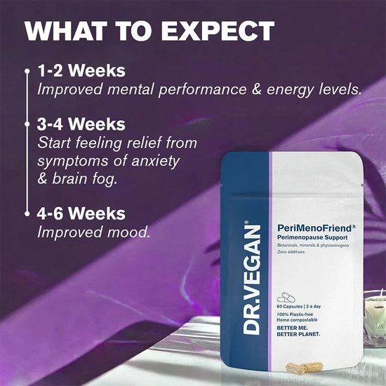 Dr Vegan PeriMenoFriend Capsules 60 Capsules