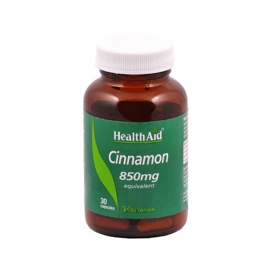Health Aid Cinnamon 850mg 30 Tablets