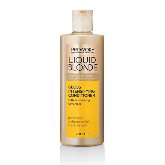 PRO:VOKE Liquid Blonde Gloss Intensifying Conditioner With Tamanu Oil 200ml