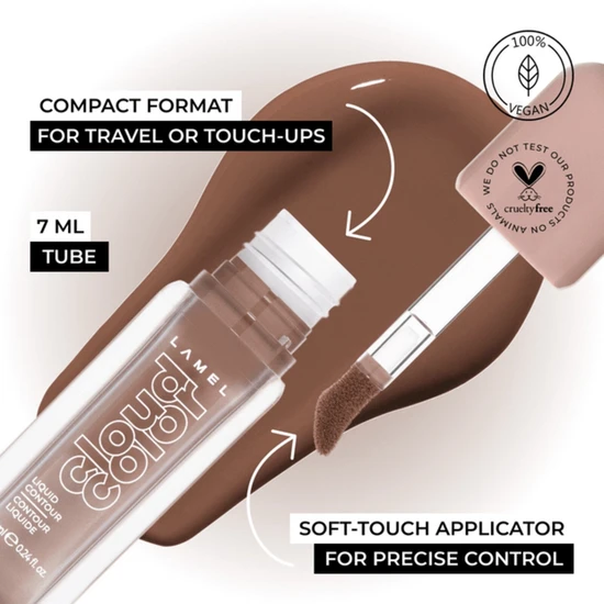 Lamel Cloud Colour Liquid Contour 02 Gold Brown