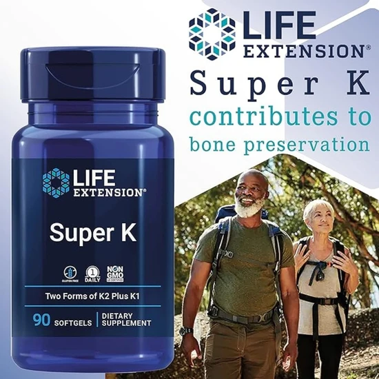 Life Extension Super K 90 Soft Gels