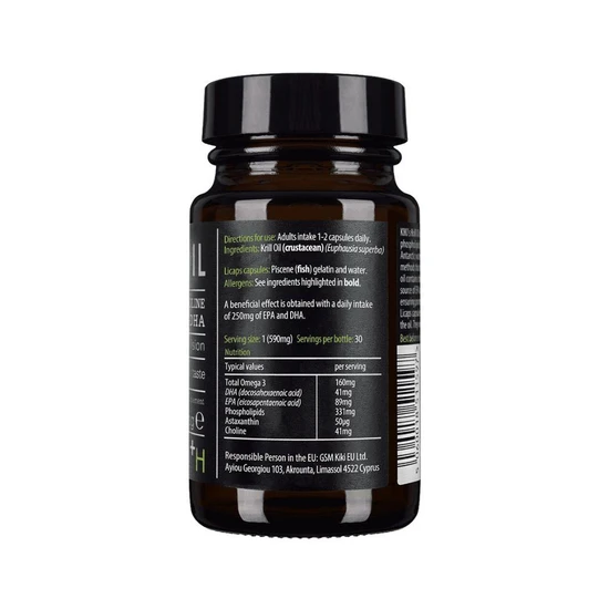 KIKI Health Krill Oil 30 Capsules