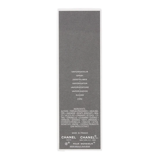 CHANEL Pour Monsieur Eau De Toilette 50ml