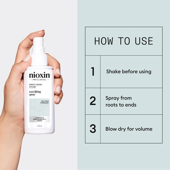 Nioxin Density Defend Styling Root Lifting Spray 150ml