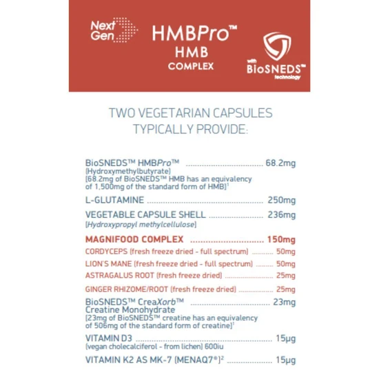 Terranova HMBPro HMB Complex Capsules 50 Capsules