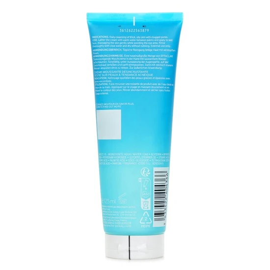La Roche-Posay Effaclar Deep Cleansing Foaming Cream 125ml