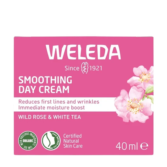 Weleda Wild Rose & White Tea Smoothing Day Cream 40ml