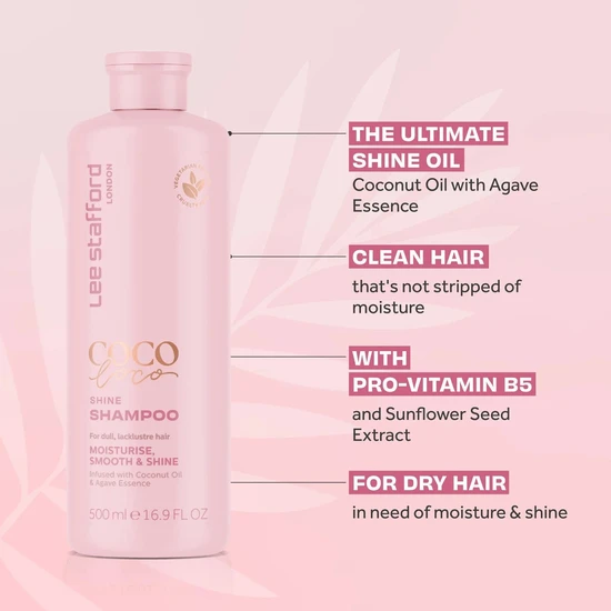 Lee Stafford Coco Loco Shine Conditioner 500ml
