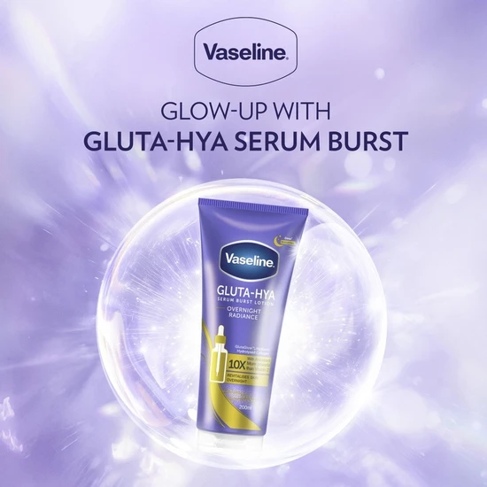 Vaseline Gluta-Hya Serum Burst Lotion 200ml