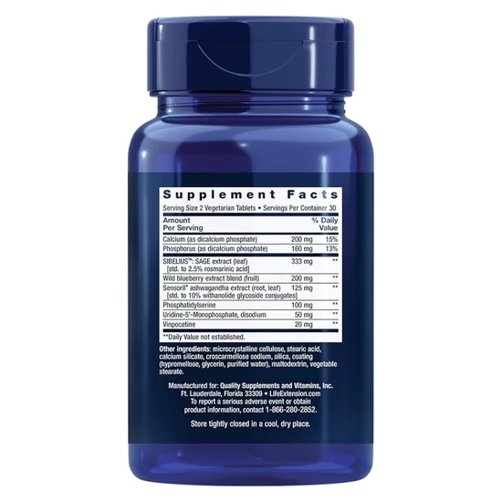 Life Extension Cognitex Elite Tablets 60 Tablets