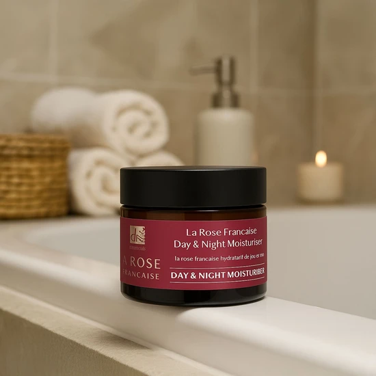 Dr Botanicals La Rose Francaise Duo Day & Night Moisturiser 50ml