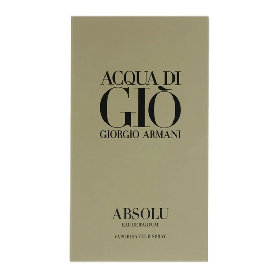 Giorgio Armani Acqua Di Gio Homme Absolu Eau De Parfum 75ml