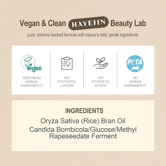 HAYEJIN Rice Bran Oil For Face 30ml