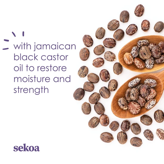 Sekoa Jamaican Black Castor Oil Shampoo & Conditioner Duo 2 x 250ml