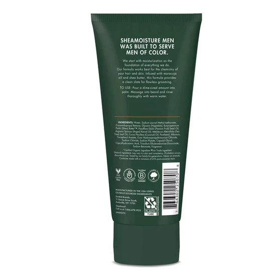 Shea Moisture Men Maracuja Oil & Shea Butter Beard Wash 177ml