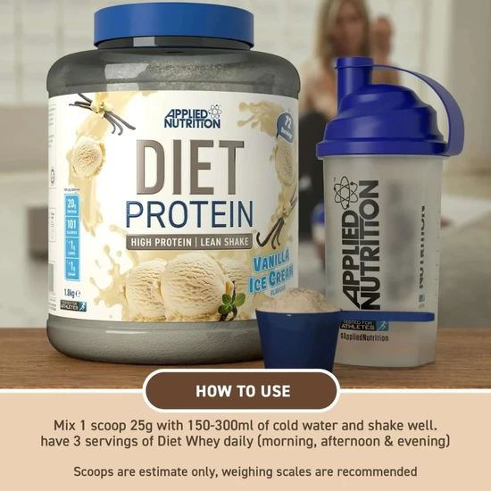Applied Nutrition Diet Whey Banana Milkshake 1000g