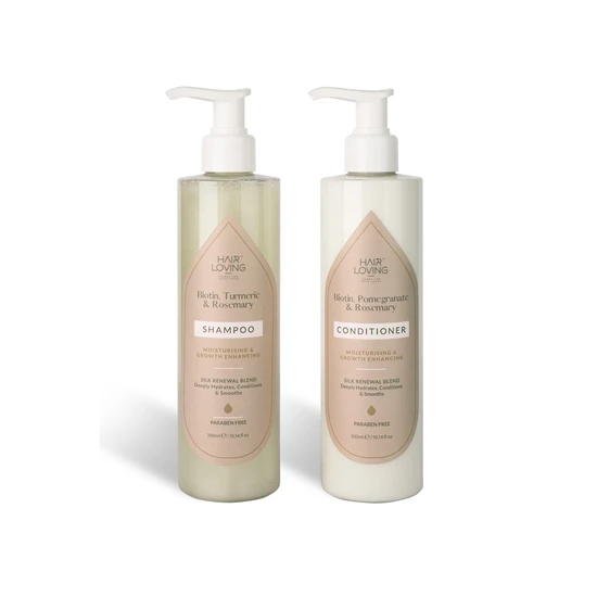 Hair Loving Postpartum Hair Loss Shampoo, Conditioner & Hair Oil Regrowth Set