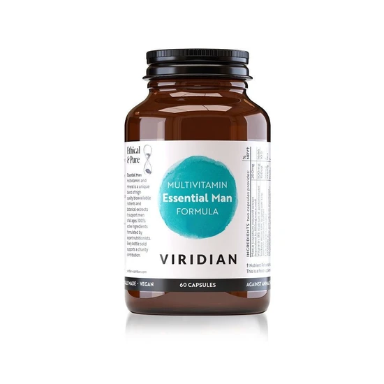 Viridian Essential Man Multi Veg Capsules 60 Capsules