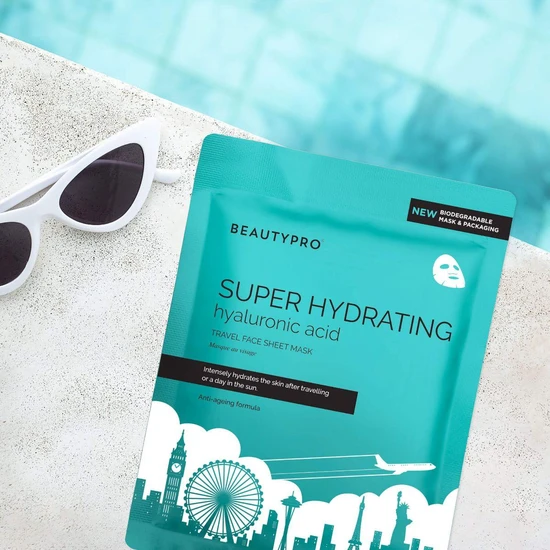 BeautyPro Super Hydrating Travel Face Sheet Mask x1