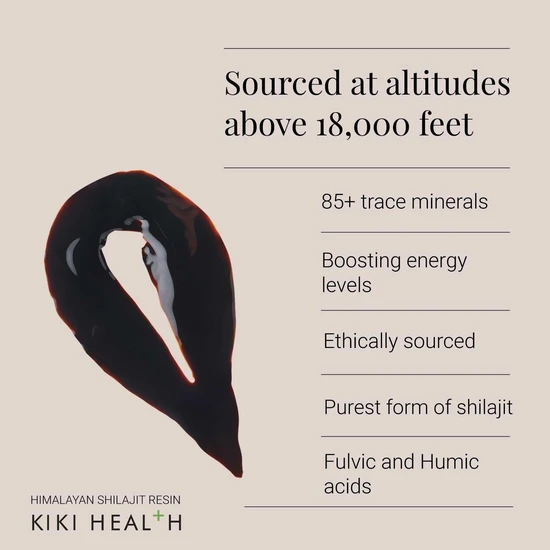 love puff vitamins Himalayan Shilajit Resin 30g