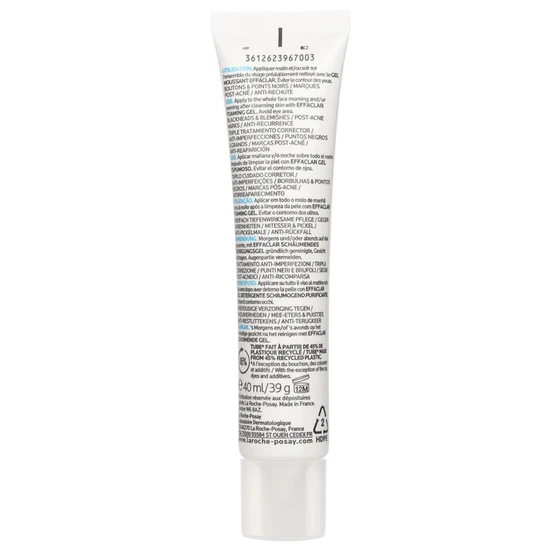 La Roche-Posay Effaclar Duo+M Anti-Blemish Corrective Gel Moisturiser 40ml