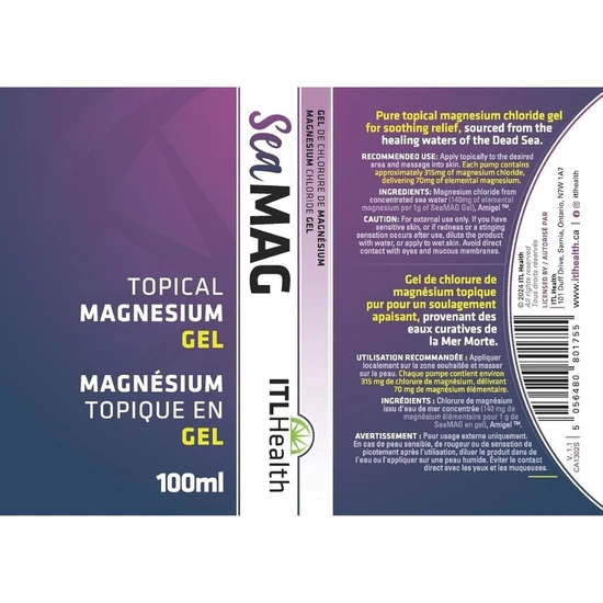 Mag365 Seamag Magnesium Chloride Gel 100ml