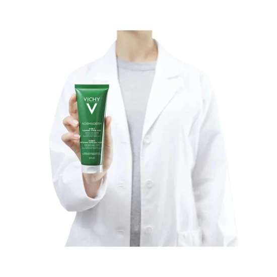 Vichy Normaderm 3-In-1 Mask, Scrub & Cleanser 125ml