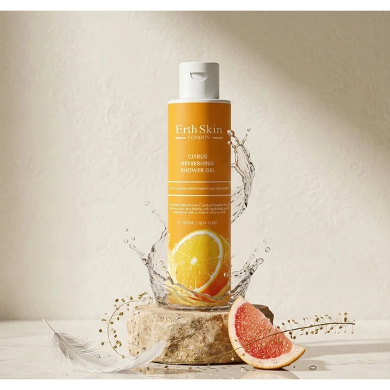 Erth Skin London Citrus Refreshing Shower Gel