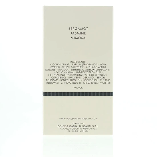 Dolce & Gabbana Eau De Parfum 75ml