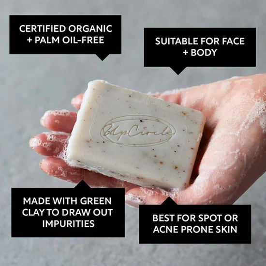 UpCircle Beauty Cinnamon & Ginger Chai Soap Bar 100g