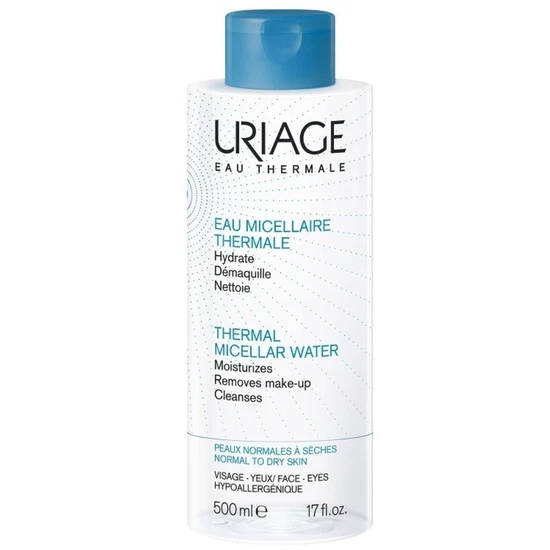 Uriage Thermal Micellar Water For Normal To Dry Skin 500ml