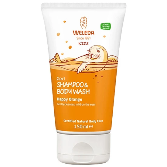 Weleda Kids 2in1 Shampoo & Body Wash Happy Orange