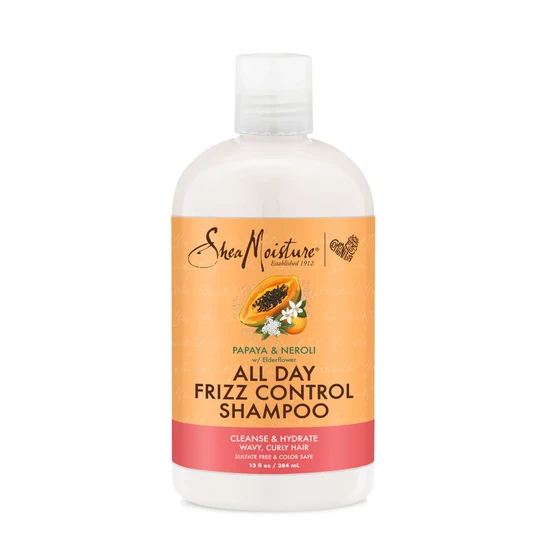 Shea Moisture Papaya & Neroli All Day Frizz Control Shampoo 384ml