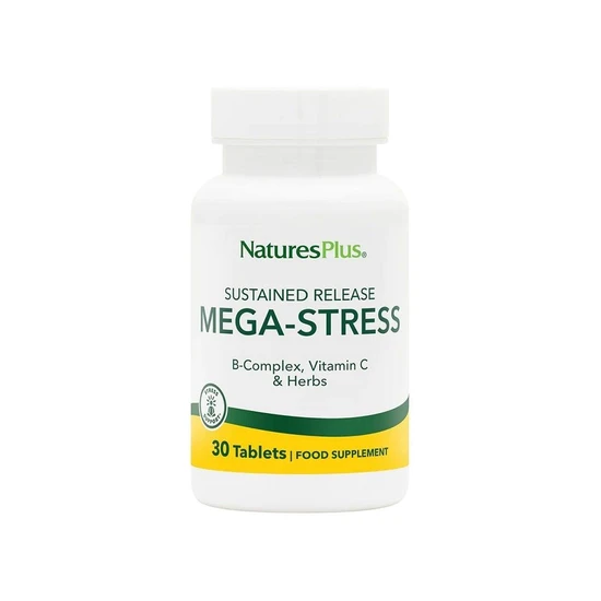 Nature's Plus Mega-Stress Sustained Release Tablets 30 Tablets