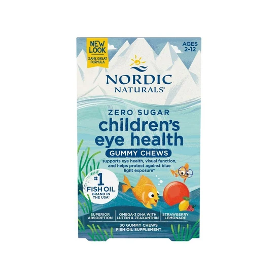 Nordic Naturals Children's Eye Health Strawberry Lemonade Gummies 30 Gummies
