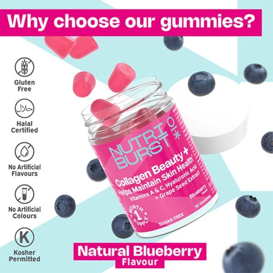 Nutriburst Collagen Beauty 30 Gummies