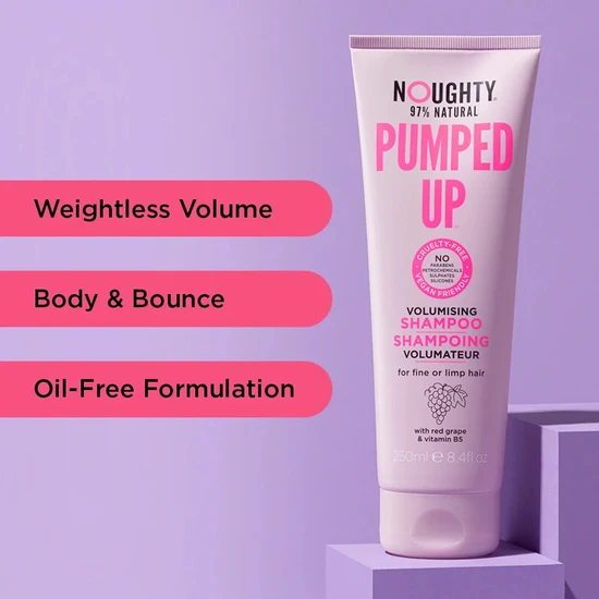 Noughty Pumped Up Shampoo 250ml