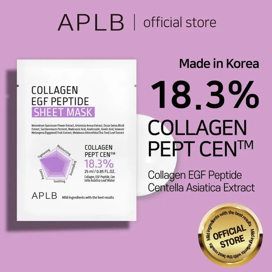 APLB Collagen EGF Peptide Sheet Mask 25ml