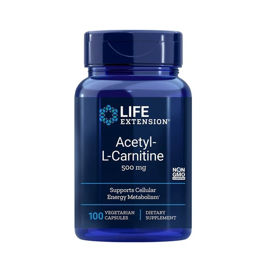 Life Extension Acetyl-L-Carnitine 500mg 100 Veg Caps